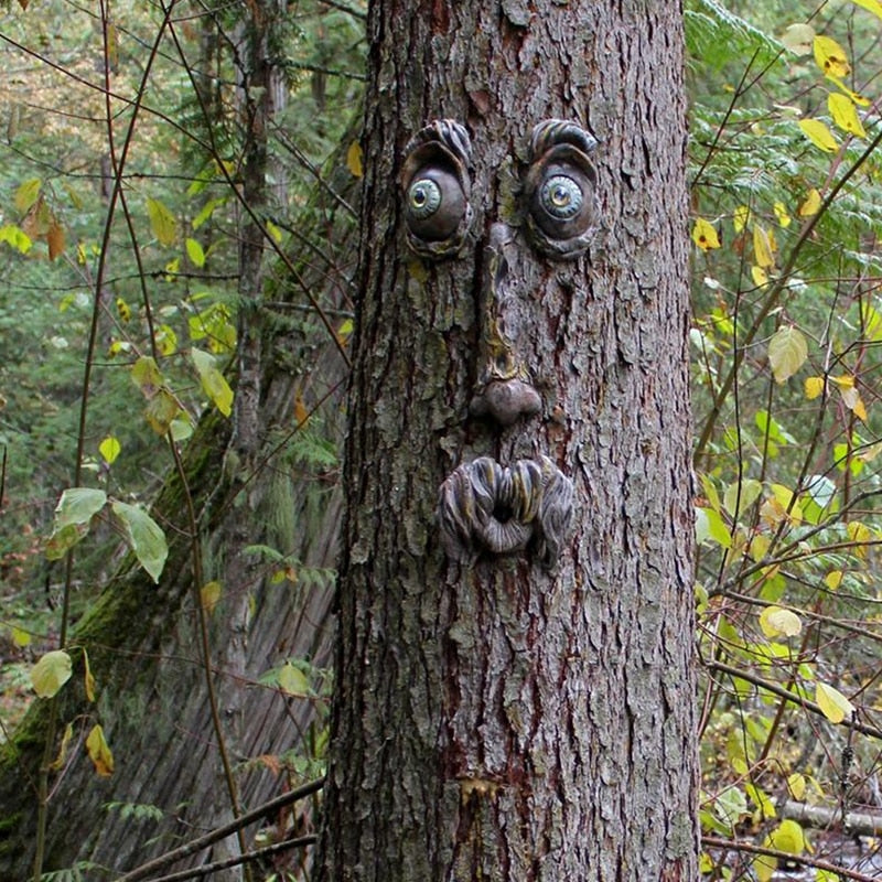 Funny Old Tree Man - Garden Art